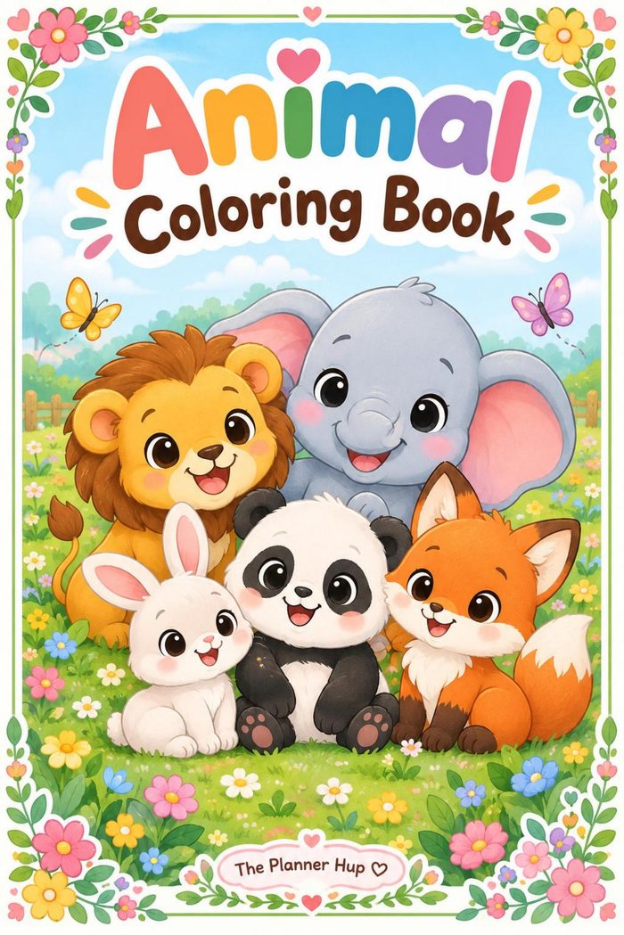 Animal Coloring Book