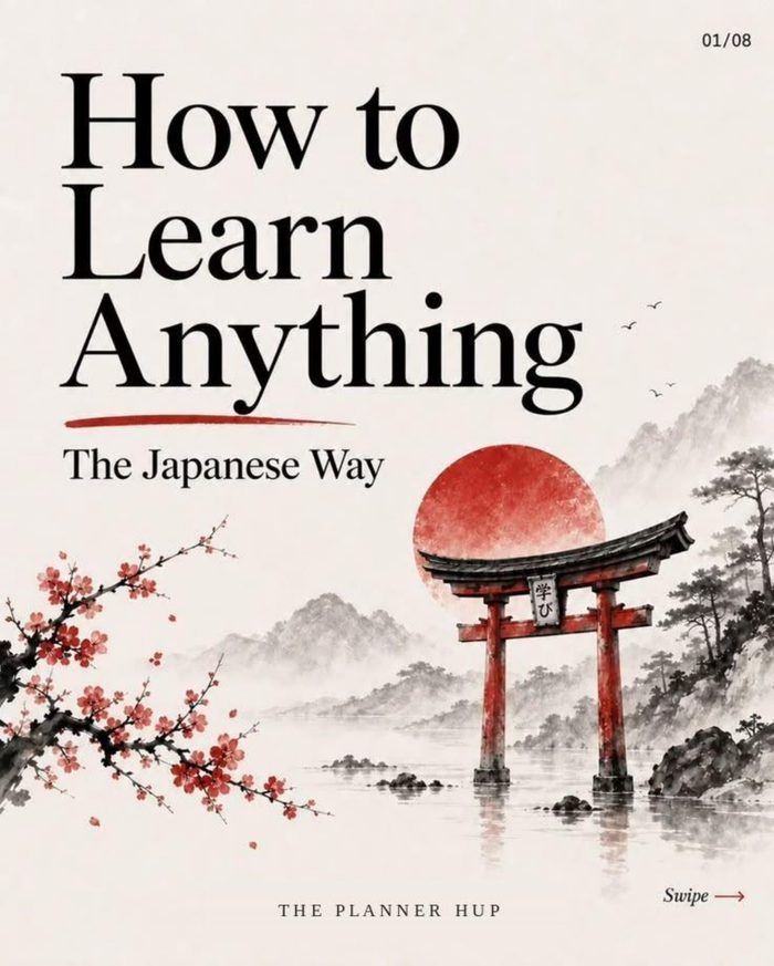 How to Learn Anything — The Japanese Way